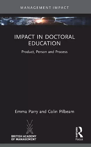 Impact in Doctoral Education cover