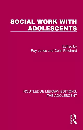 Social Work with Adolescents cover