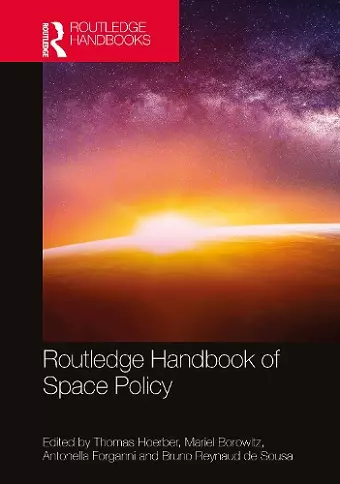 Routledge Handbook of Space Policy cover