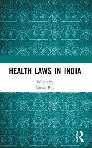 Health Laws in India cover