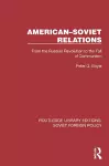 American–Soviet Relations cover