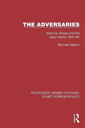 The Adversaries cover