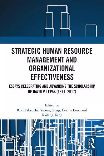 Strategic Human Resource Management and Organizational Effectiveness cover