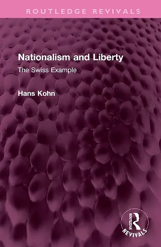 Nationalism and Liberty cover