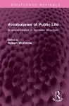 Vocabularies of Public Life cover