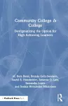 Community College is College cover