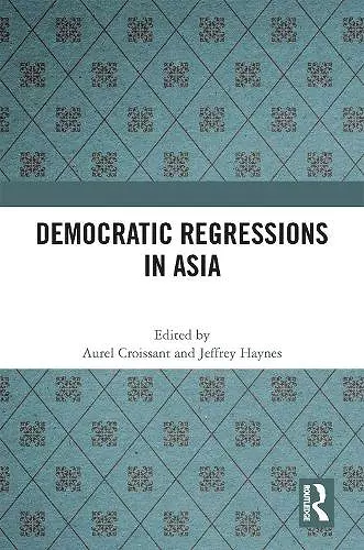 Democratic Regressions in Asia cover