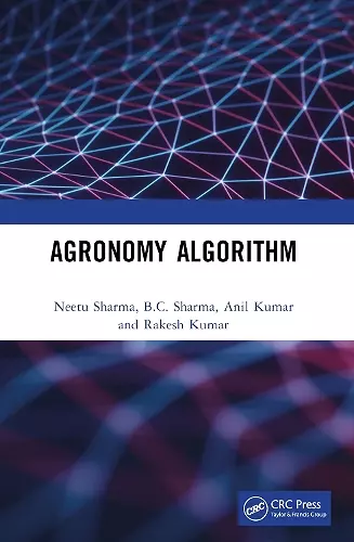 Agronomy Algorithm cover