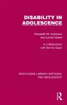 Disability in Adolescence cover