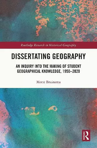 Dissertating Geography cover