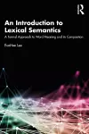 An Introduction to Lexical Semantics cover