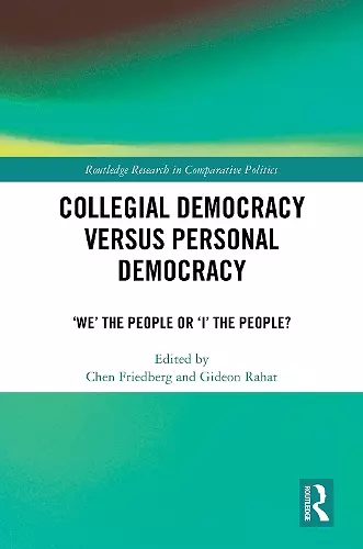 Collegial Democracy versus Personal Democracy cover