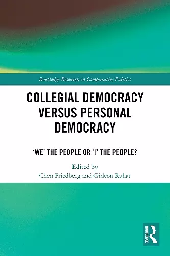 Collegial Democracy versus Personal Democracy cover