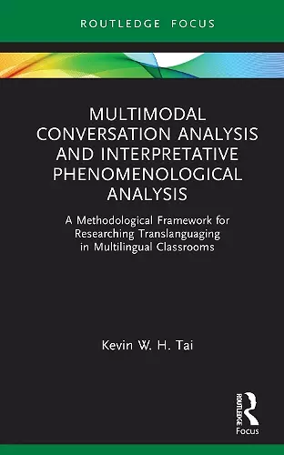 Multimodal Conversation Analysis and Interpretative Phenomenological Analysis cover