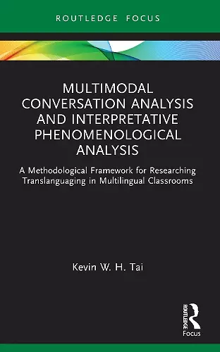 Multimodal Conversation Analysis and Interpretative Phenomenological Analysis cover