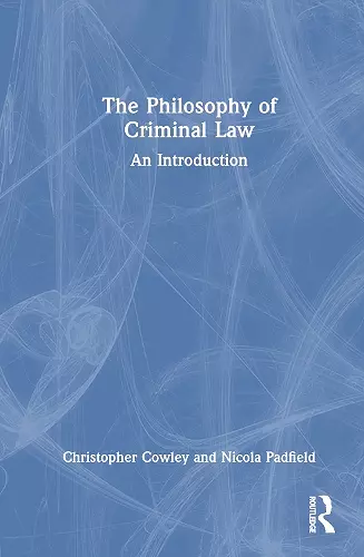 The Philosophy of Criminal Law cover