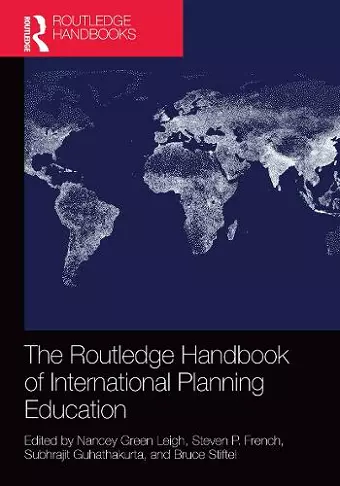 The Routledge Handbook of International Planning Education cover