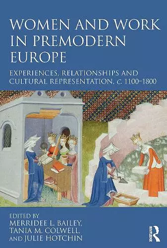 Women and Work in Premodern Europe cover