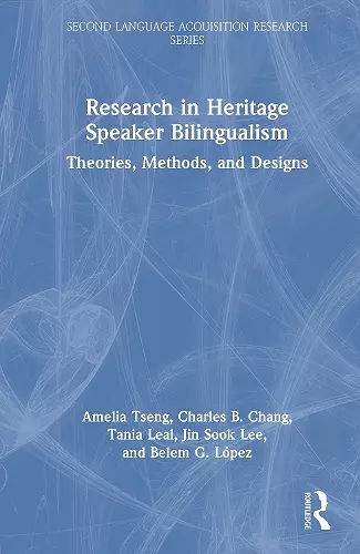 Research in Heritage Speaker Bilingualism cover