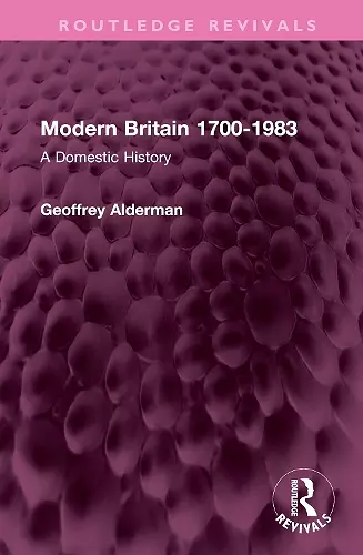 Modern Britain 1700-1983 cover