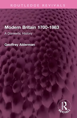 Modern Britain 1700-1983 cover