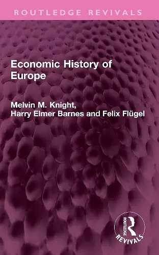 Economic History of Europe cover