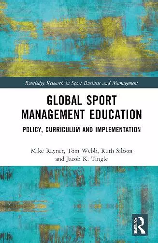 Global Sport Management Education cover