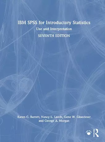 IBM SPSS for Introductory Statistics cover