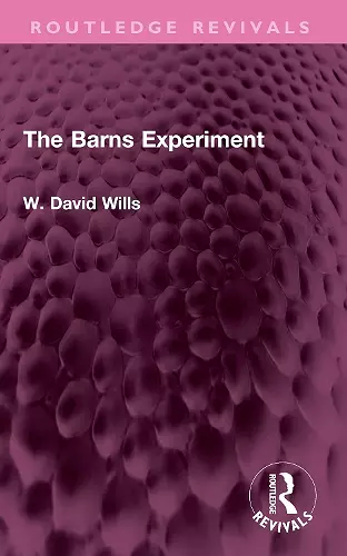 The Barns Experiment cover