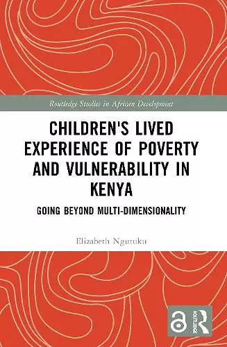 Children's Lived Experience of Poverty and Vulnerability in Kenya cover
