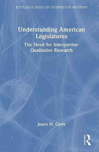 Understanding American Legislatures cover