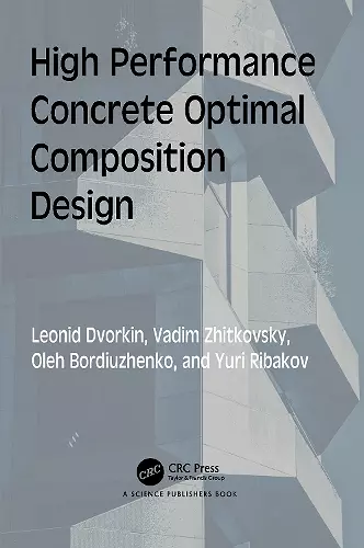 High Performance Concrete Optimal Composition Design cover