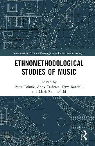 Ethnomethodological Studies of Music cover