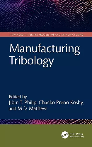 Manufacturing Tribology cover
