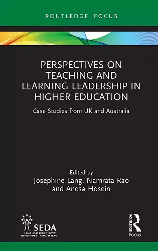 Perspectives on Teaching and Learning Leadership in Higher Education cover