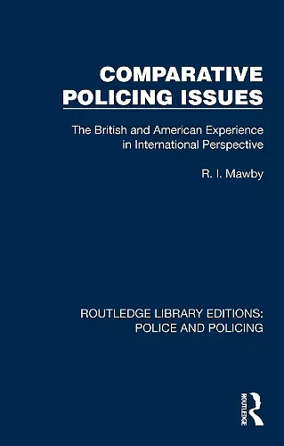 Comparative Policing Issues cover