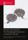 Sintaxis del español / The Routledge Handbook of Spanish Syntax cover