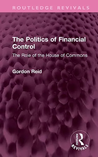 The Politics of Financial Control cover