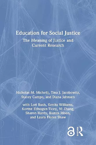 Education for Social Justice cover