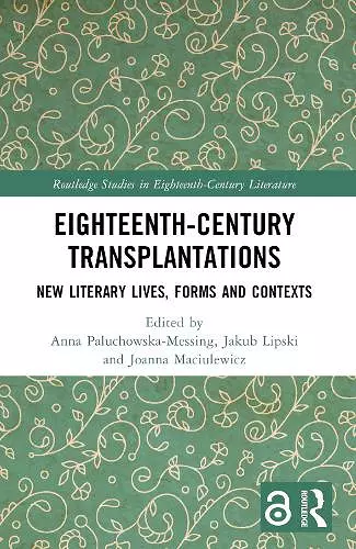 Eighteenth-Century Transplantations cover