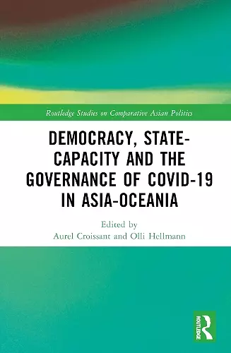 Democracy, State Capacity and the Governance of COVID-19 in Asia-Oceania cover