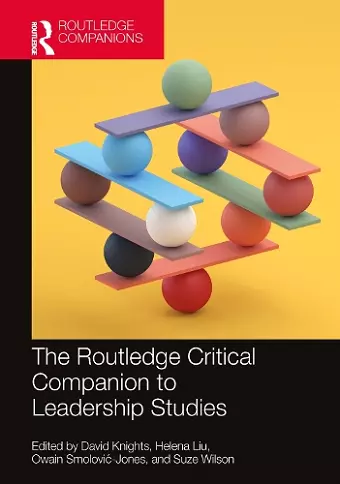 The Routledge Critical Companion to Leadership Studies cover
