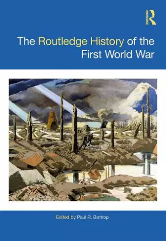 The Routledge History of the First World War cover