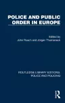 Police and Public Order in Europe cover