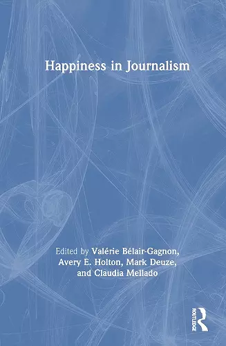 Happiness in Journalism cover