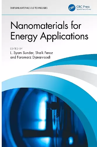 Nanomaterials for Energy Applications cover