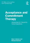 Acceptance and Commitment Therapy cover