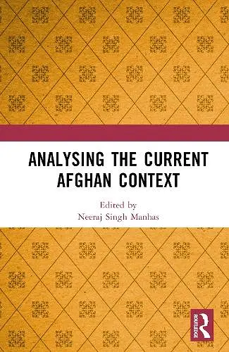 Analysing the Current Afghan Context cover