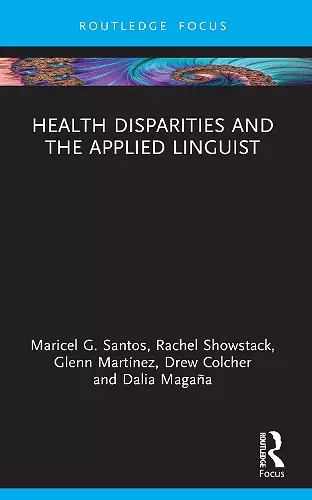 Health Disparities and the Applied Linguist cover