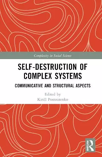 Self-Destruction of Complex Systems cover